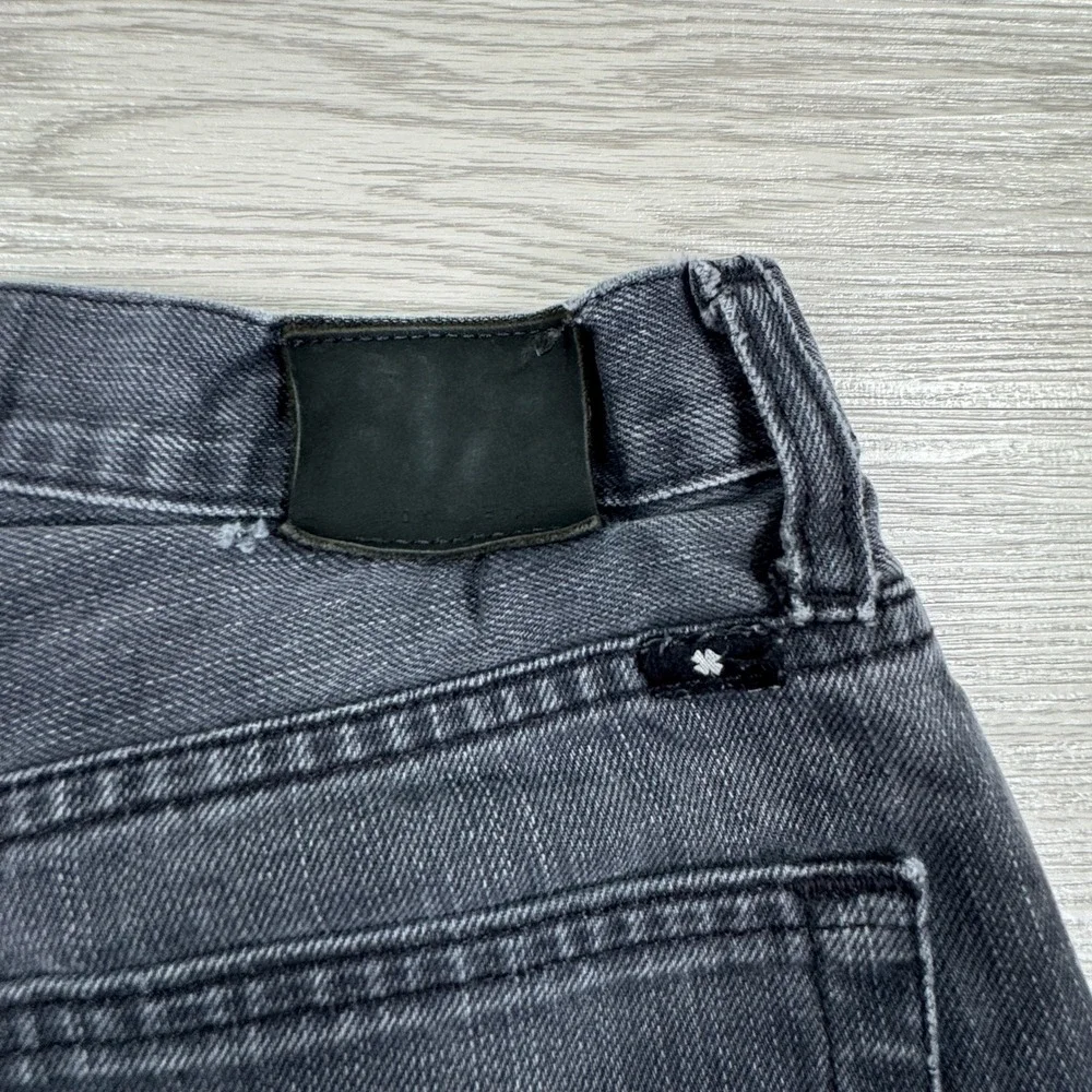 Lucky Brand Mens Jeans 121 Heritage Slim Charcoal Gray 28x32 Handcrafted Denim